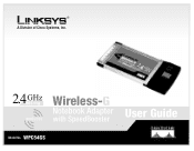 Linksys WPC54GS User Guide
