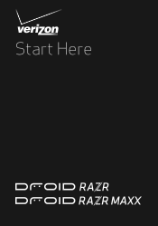 Motorola DROID RAZR HD DROID RAZR HD / MAXX HD - Getting Started Guide (EN)