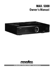 Panamax M5300 Owners Manual