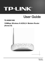 TP-Link TD-W8951NB TD-W8951NB V4 User Guide