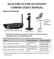 Uniden GC45S User Manual