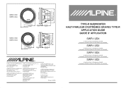 Alpine SWR-12D2 Owner's Manual (swr-10d4, Swr-10d2, Swr-12d4, Swr-d2)