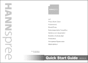 Hannspree SG4311SB Quick Start Guide