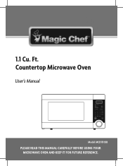 Magic Chef MCD1110SB User Manual