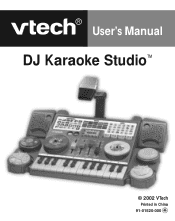 Vtech DJ Karaoke Studio User Manual