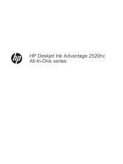 HP Deskjet Ink Advantage 2520hc User Guide