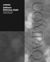 HP Deskpro 2000 Software Reference Guide for the Compaq Deskpro Family of Personal Computers