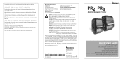 Intermec PR2 PR2/PR3 Mobile Receipt Printer Quick Start Guide