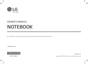 LG 16Z90RS-K.AAW7U1 Owners Manual