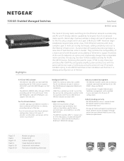 Netgear XSM4556 Product Data Sheet