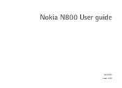 Nokia N800 User Guide