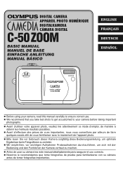 Olympus C-50 C-50 Zoom Basic Manual (3.3 MB)