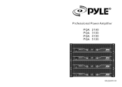 Pyle PQA5100 PQA2100 Manual 1