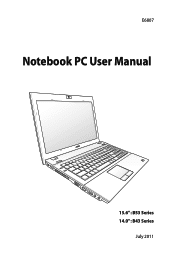 Asus B43E User's Manual for English Edition