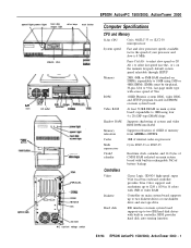 Epson ActionTower 2000 Product Information Guide