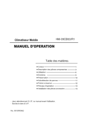 Haier HM-09CB03 User Manual