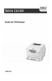 Oki C6100dn Guide:  User's, C6100 Series (Canadian French)