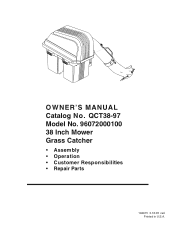Poulan QCR3897 User Manual