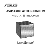 Asus ASUS CUBE with Google TV User Manual