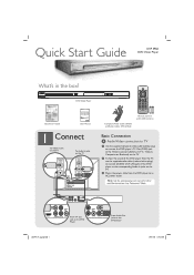 Philips DVP3960 Quick start guide