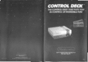 Nintendo NES-001 User Manual