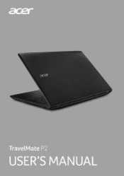 Acer TravelMate P259-G2-MG User Manual W10