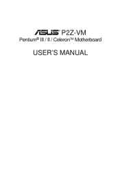 Asus P2Z-VM P2Z-VM User Manual