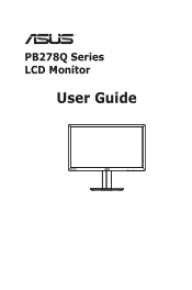 Asus PB278Q PB278Q Series User Guide for English Edition