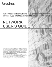 Brother International MFC 8890DW Network Users Manual - English