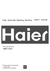 Haier HWM50-0528P User Manual