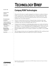 HP ProLiant 8000 Compaq ROM Technologies