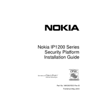 Nokia IP1260 Installation Guide