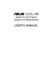 Asus CUVL-VM CUVL-VM User Manual