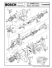 Bosch 1194AVSR Parts List