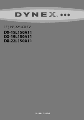 Dynex DX-15L150A11 User Manual (English)
