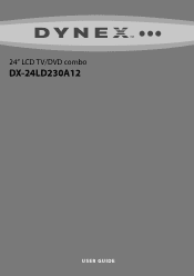 Dynex DX-24LD230A12 User Manual (English)