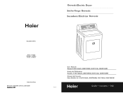 Haier GDE700AW User Manual