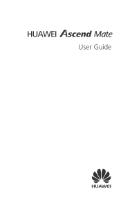 Huawei Ascend Mate User Guide