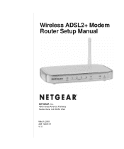 Netgear DG834G DG834Gv5 Setup Manual