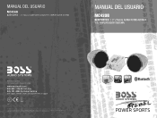 Boss Audio MC420B User Manual in Spanish V2