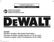 Dewalt DCN660D1 Instruction Manual