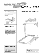 HealthRider 250p Treadmill Spanish Manual