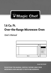 Magic Chef MCO165SF User Manual