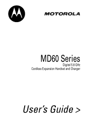 Motorola MD61 User Guide