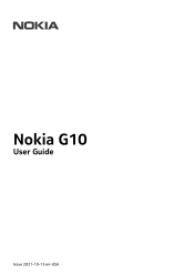 Nokia G10 User Manual