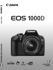 Canon 1000D Instruction Manual