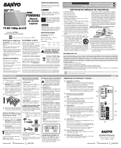 Sanyo FVM5082 Manual del usuario