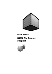 Sony PEG-NZ90 Picsel HTML File Format Support