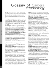 Sony DXC390P Product Brochure (Glossary of Camera Technology)