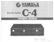 Yamaha C-4 Owner's Manual